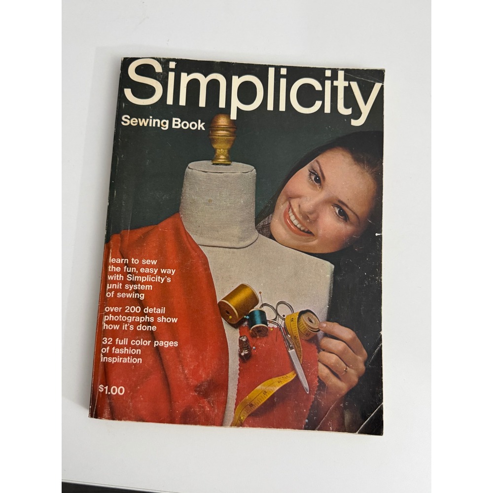 Vintage Simplicity Sewing Book‎ 1970s Instructional Guide Pattern Alterations